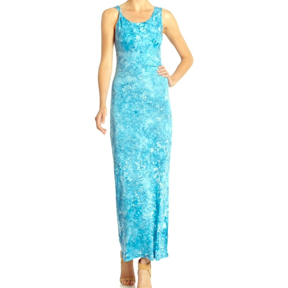 Elie Tahari Sandrine Blue Maxi Dress